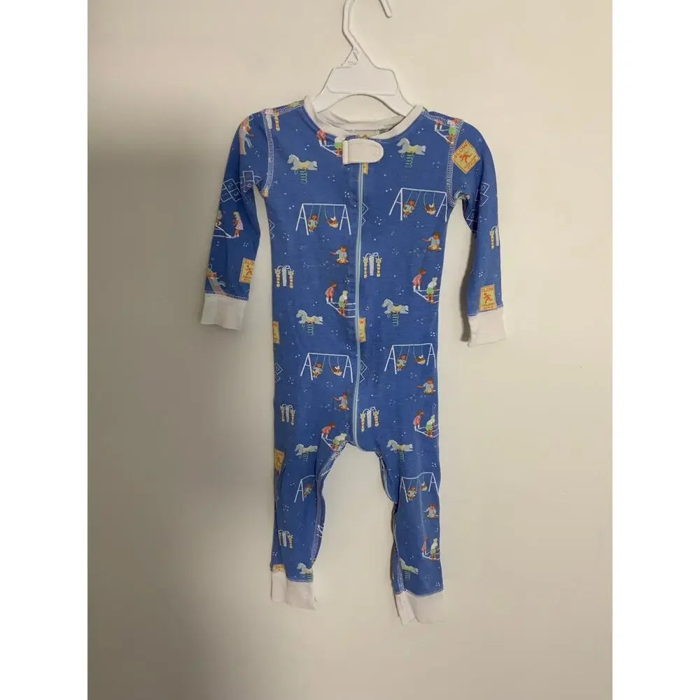 The Beaufort Bonnet Company Pima‎ Cotton sleeper size 2T